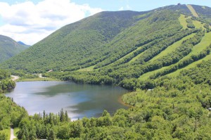 Franconia Notch Cannon Mountain Hiking Summer Echo Lake