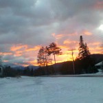 Sun Rise Carlson's Lodge