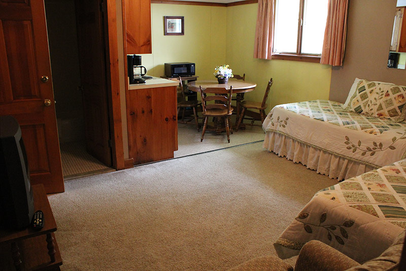 Kitchen area family room suite