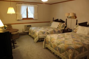 2 queen beds bedroom