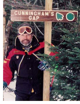 Bill's Race Bill Cunningam Skiing