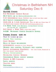 Christmas events