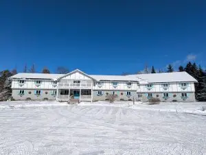 Carlson's Lodge in Winter