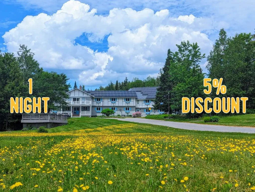 5% discount for 1 night stay