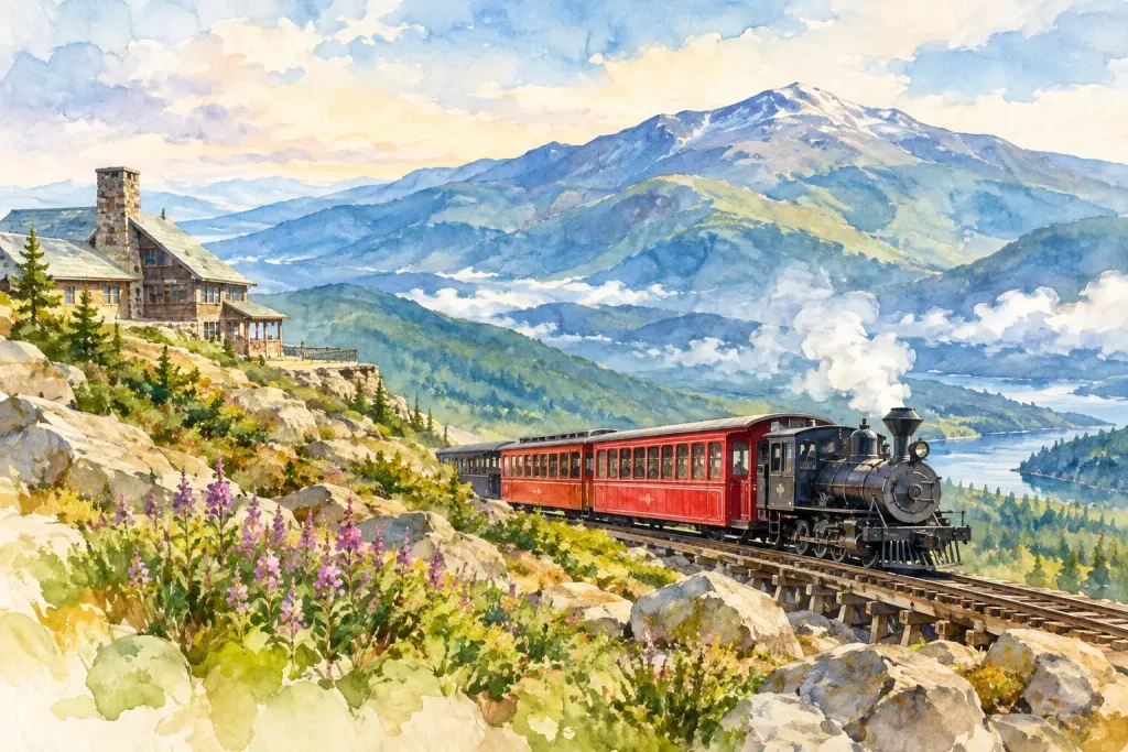 Plan a Cog Railway Stay Near Mt. Washington