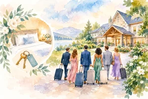 How to Arrange Group Wedding Lodging Easily