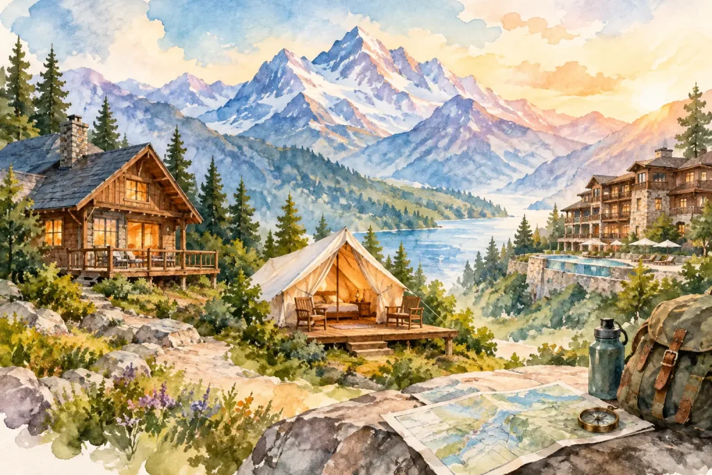How to Choose Mountain Lodging That Fits Your Trip